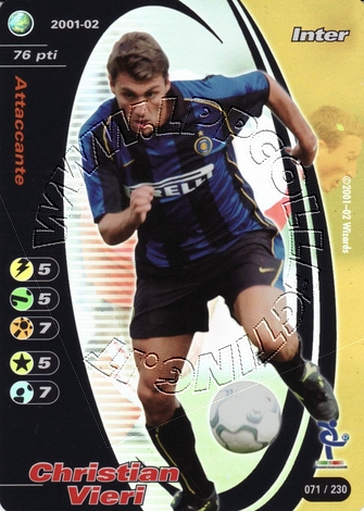 Inter 2001/02 - Christian Vieri