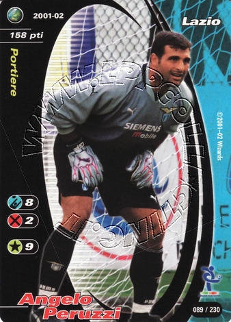 Lazio 2001/02 - Angelo Peruzzi