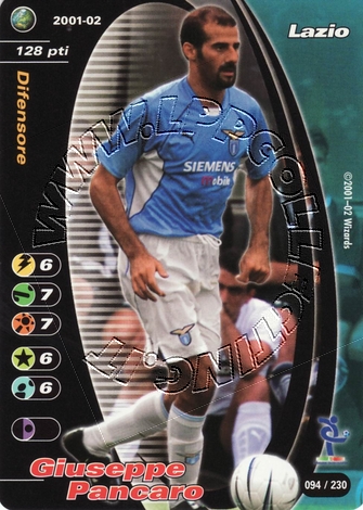 Lazio 2001/02 - Giuseppe Pancaro