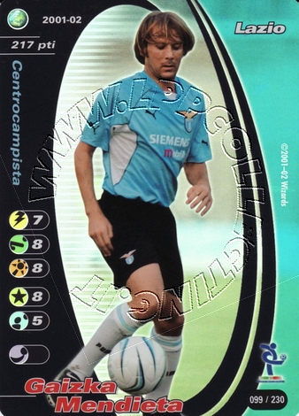 Lazio 2001/02 - Gaizka Mendieta