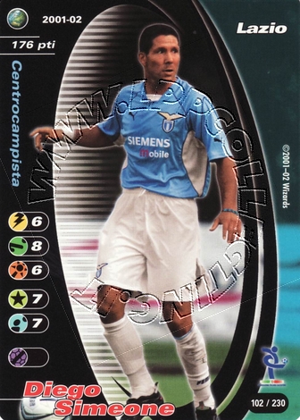 Lazio 2001/02 - Diego Simeone