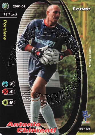 Lecce 2001/02 - Antionio Chimenti