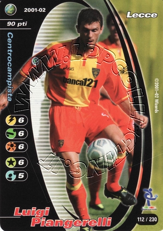 Lecce 2001/02 - Luigi Piangerelli
