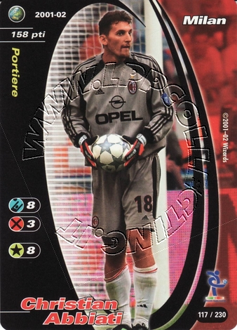 Milan 2001/02 - Christian Abbiati