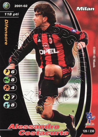 Milan 2001/02 - Alessandro Costacurta