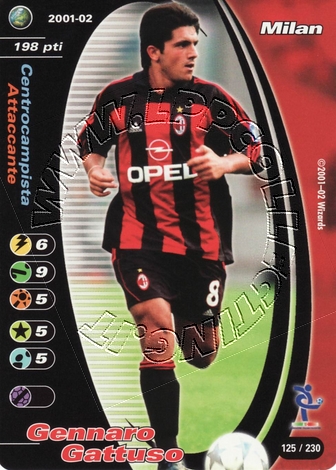 Milan 2001/02 - Gennaro Gattuso