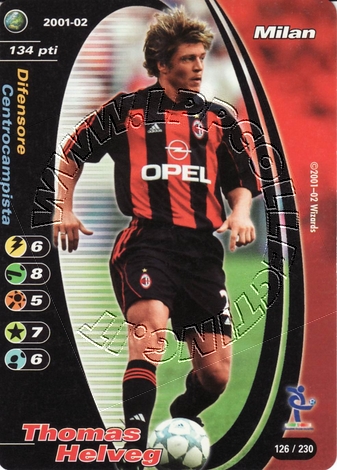 Milan 2001/02 - Thomas Helveg