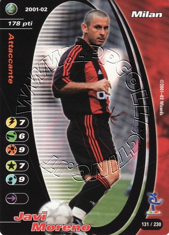 Milan 2001/02 - Javi Moreno
