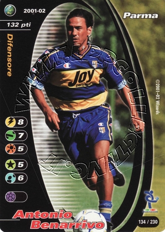 Parma 2001/02 - Antonio Benarrivo
