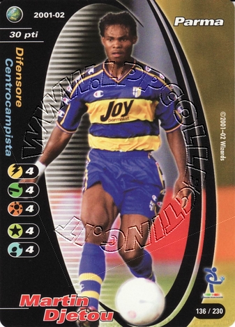 Parma 2001/02 - Martin Djetou