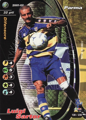 Parma 2001/02 - Luigi Sartor
