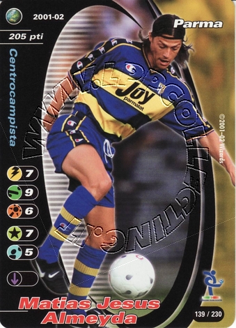 Parma 2001/02 - Matias Jesus Almeyda