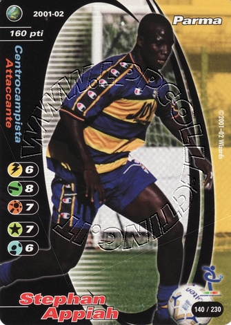 Parma 2001/02 - Stephan Appiah