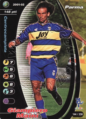 Parma 2001/02 - Giampiero Maini