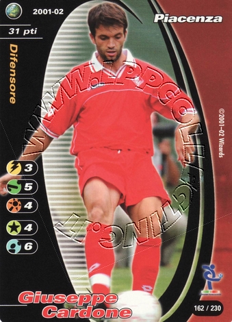 Piacenza 2001/02 - Giuseppe Cardone