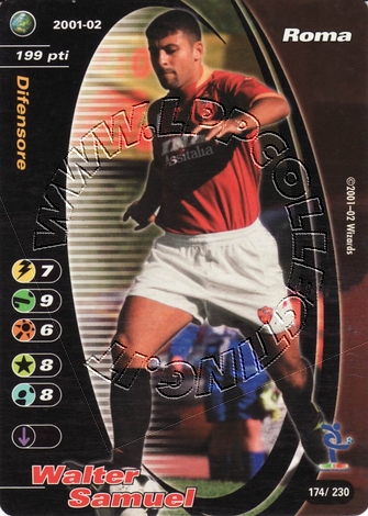 Roma 2001/02 - Walter Samuel