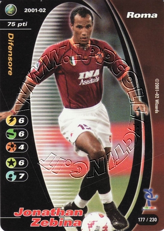 Roma 2001/02 - Jonathan Zebina