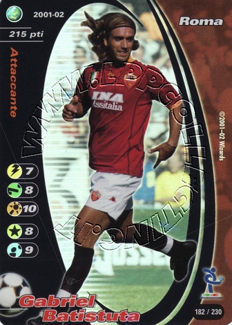 Roma 2001/02 - Gabriel Batistuta