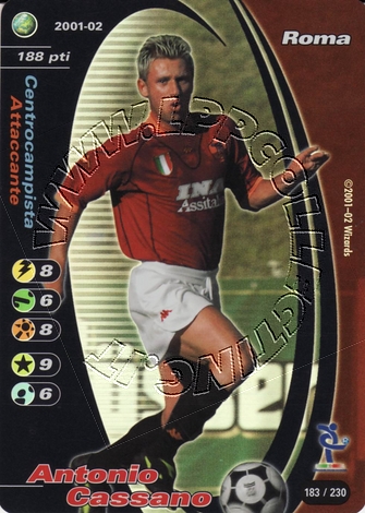 Roma 2001/02 - Antonio Cassano