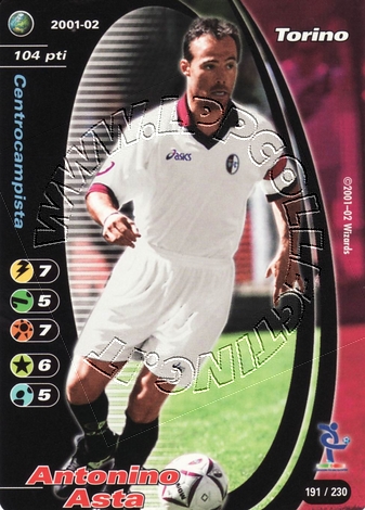Torino 2001/02 - Antonino Asta