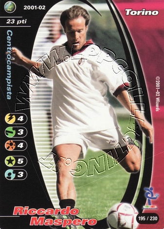 Torino 2001/02 - Riccardo Maspero