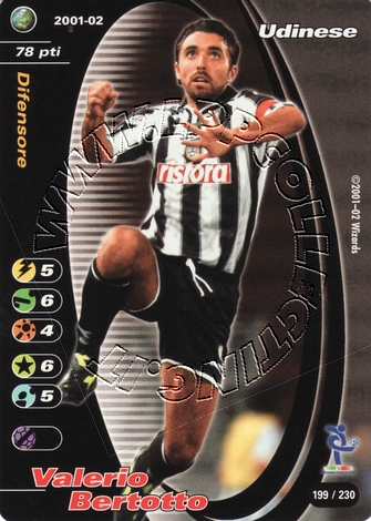Udinese 2001/02 - Valerio Bertotto