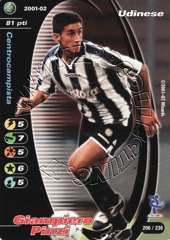 Udinese 2001/02 - Giampiero Pinzi
