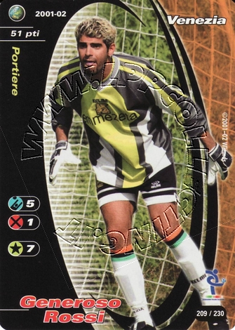 Venezia 2001/02 - Generoso Rossi