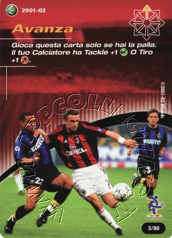 [Carta Rossa] 2001/02 - Avanza