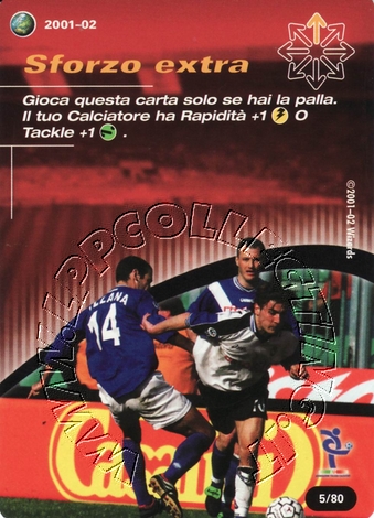 [Carta Rossa] 2001/02 - Sforzo extra