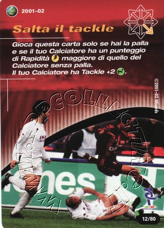 [Carta Rossa] 2001/02 - Salta il tackle
