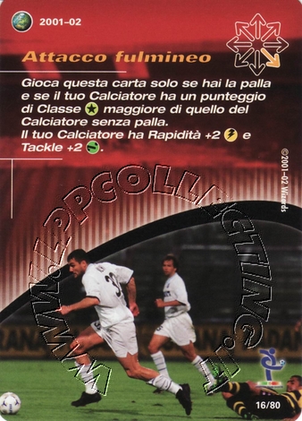 [Carta Rossa] 2001/02 - Attacco fulmineo