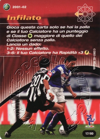 [Carta Rossa] 2001/02 - Infilato