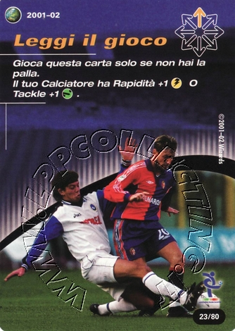[Carta Blu] 2001/02 - Leggi il gioco