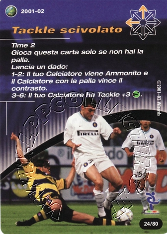 [Carta Blu] 2001/02 - Tackle scivolato