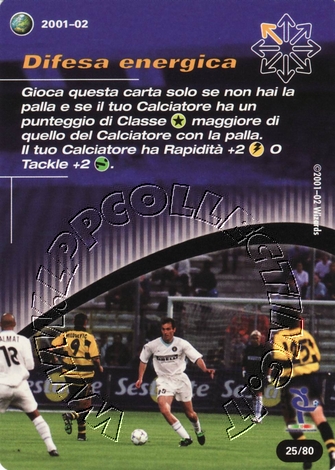 [Carta Blu] 2001/02 - Difesa energica