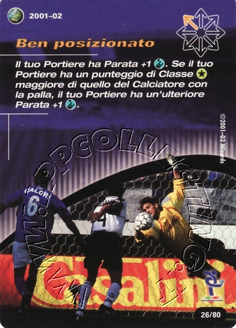 [Carta Blu] 2001/02 - Ben posizionato