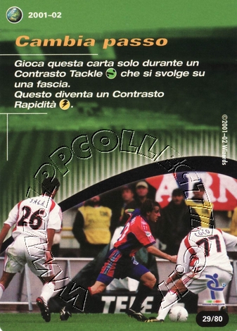 [Carta Verde] 2001/02 - Cambia passo