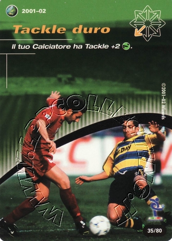 [Carta Verde] 2001/02 - Tackle duro