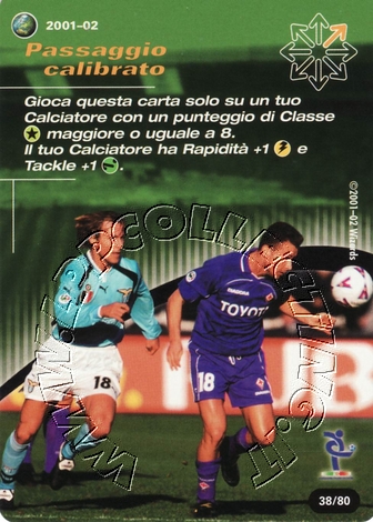 [Carta Verde] 2001/02 - Passagio calibrato