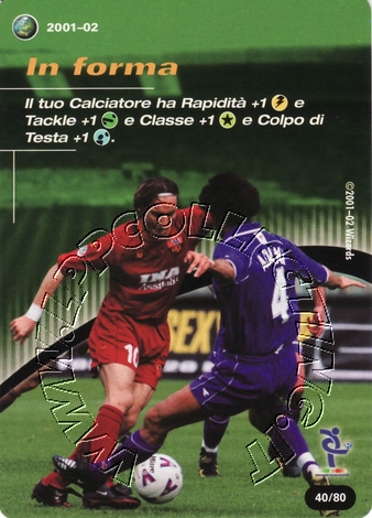 [Carta Verde] 2001/02 - In forma