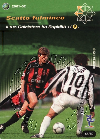 [Carta Verde] 2001/02 - Scatto fulmineo