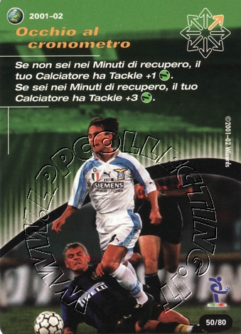 [Carta Verde] 2001/02 - Occhio al cronometro