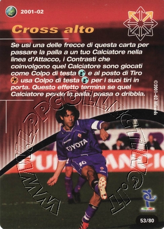 [Carta Rossa] 2001/02 - Cross alto