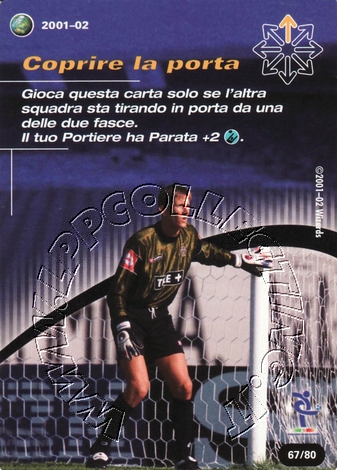 [Carta Blu] 2001/02 - Coprire la porta
