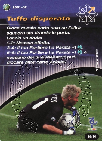 [Carta Blu] 2001/02 - Tuffo disperato