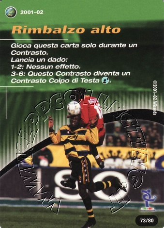 [Carta Verde] 2001/02 - Rimbalzo alto