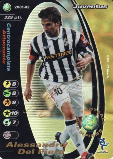 Juventus 2001/02 - Alessandro Del Piero (lega)