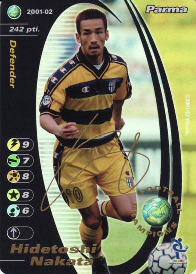 Parma 2001/02 - Hidetoshi Nakata (lega)