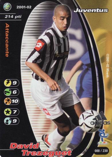 Juventus 2001/02 - David Trezeguet (adidas)
